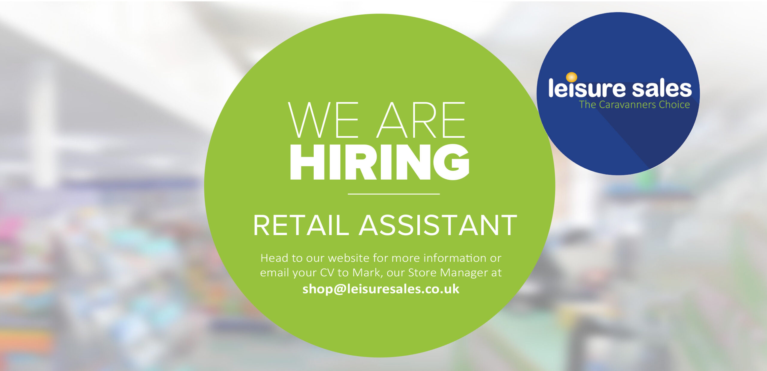 Vacancies at Leisure Sales Leisure Sales